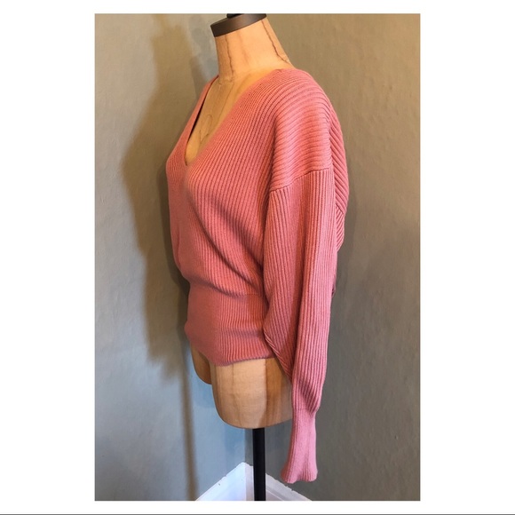 Free People Allure Pullover Sweater - Dusty Pink - Picture 3 of 8